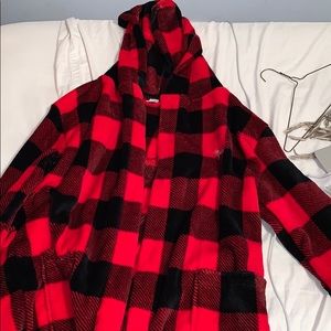 Victoria secret PINK fuzzy bath robe